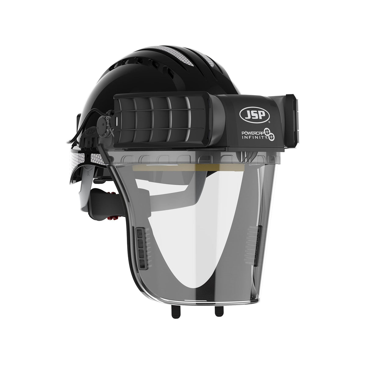 Powercap Infinity Papr Respirator With Black Helmet – The Apparel Merch Co